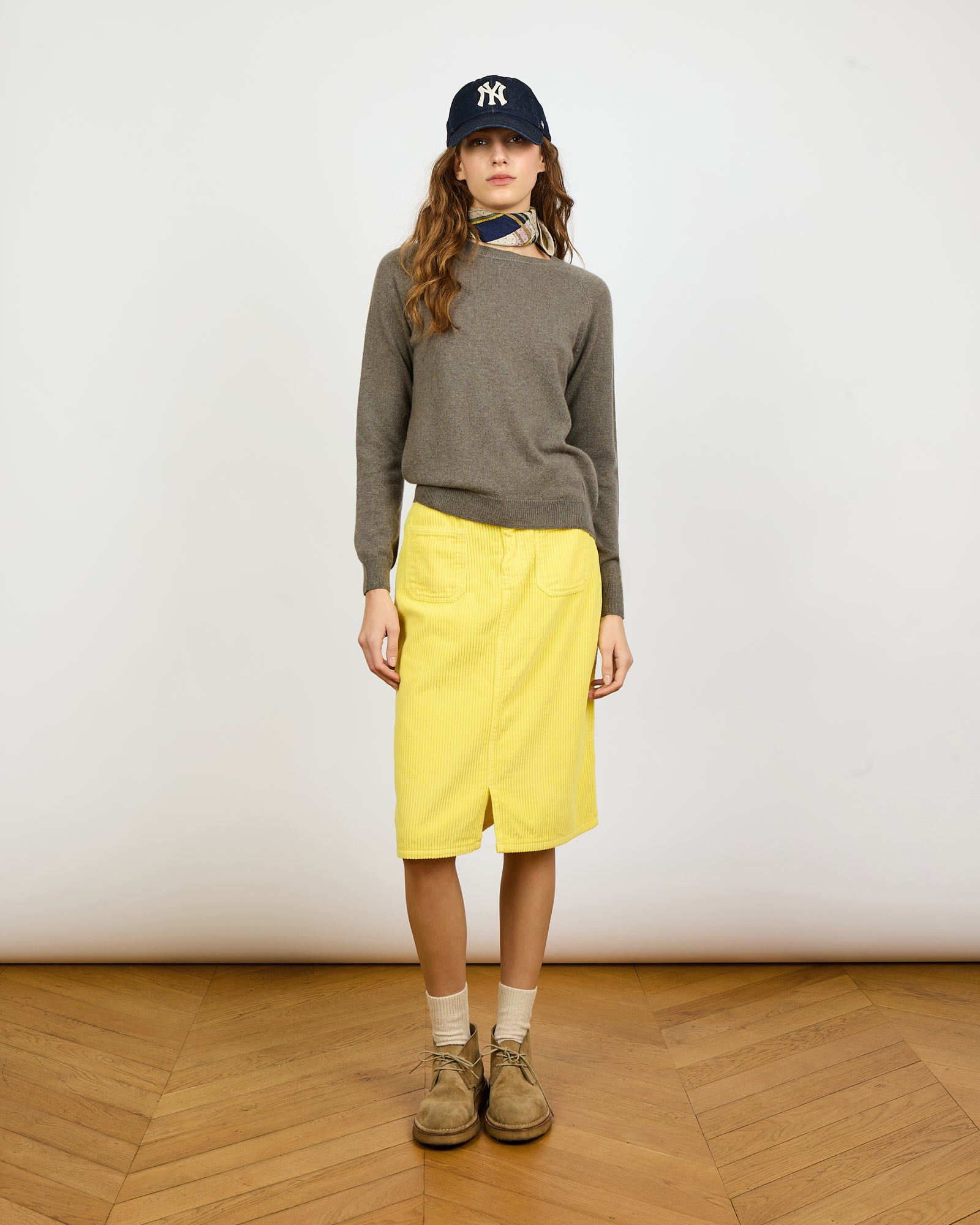Mila - Pull fin col rond en 100% cachemire - 1 - Alexandra Golovanoff