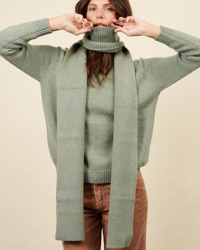 alexandra golovanoff Col-écharpe green 15