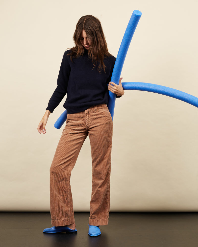 Pantalon France velours camel 15