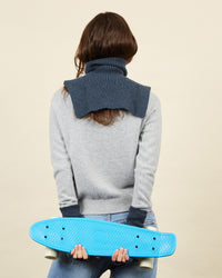 Plastron blue 15 - 2 - Alexandra Golovanoff