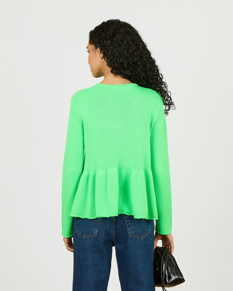 Iris - Cardigan en 100% laine vierge - 2 - Alexandra Golovanoff
