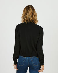Cardigan Mila Light Black - 2 - Alexandra Golovanoff