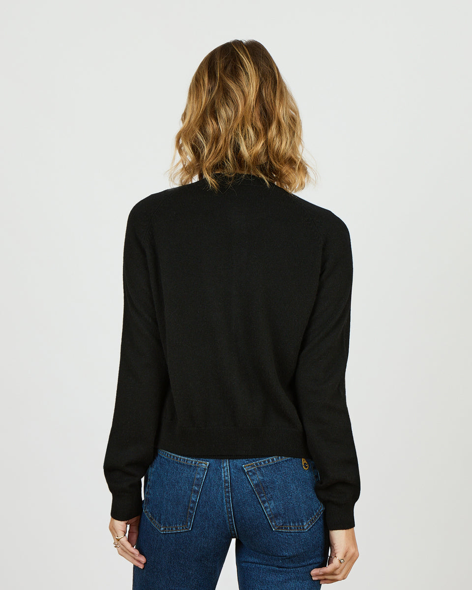 Cardigan Mila Light Black - 2 - Alexandra Golovanoff