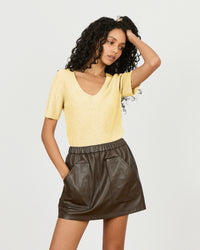 Elena - Pull manche 3/4 reversible en cachemire et soie - 3 - Alexandra Golovanoff