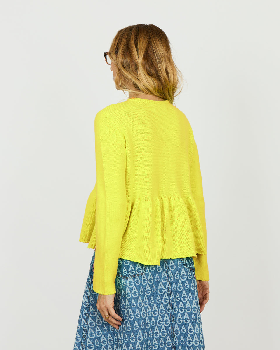 Iris - Cardigan en 100% laine vierge - 2 - Alexandra Golovanoff