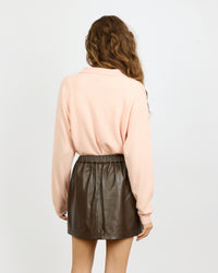 Nao - Mini jupe en 100% cuir d'agneau - 2 - Alexandra Golovanoff