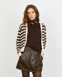 Roxy - Polo manches 3/4 en 100% laine vierge - 3 - Alexandra Golovanoff
