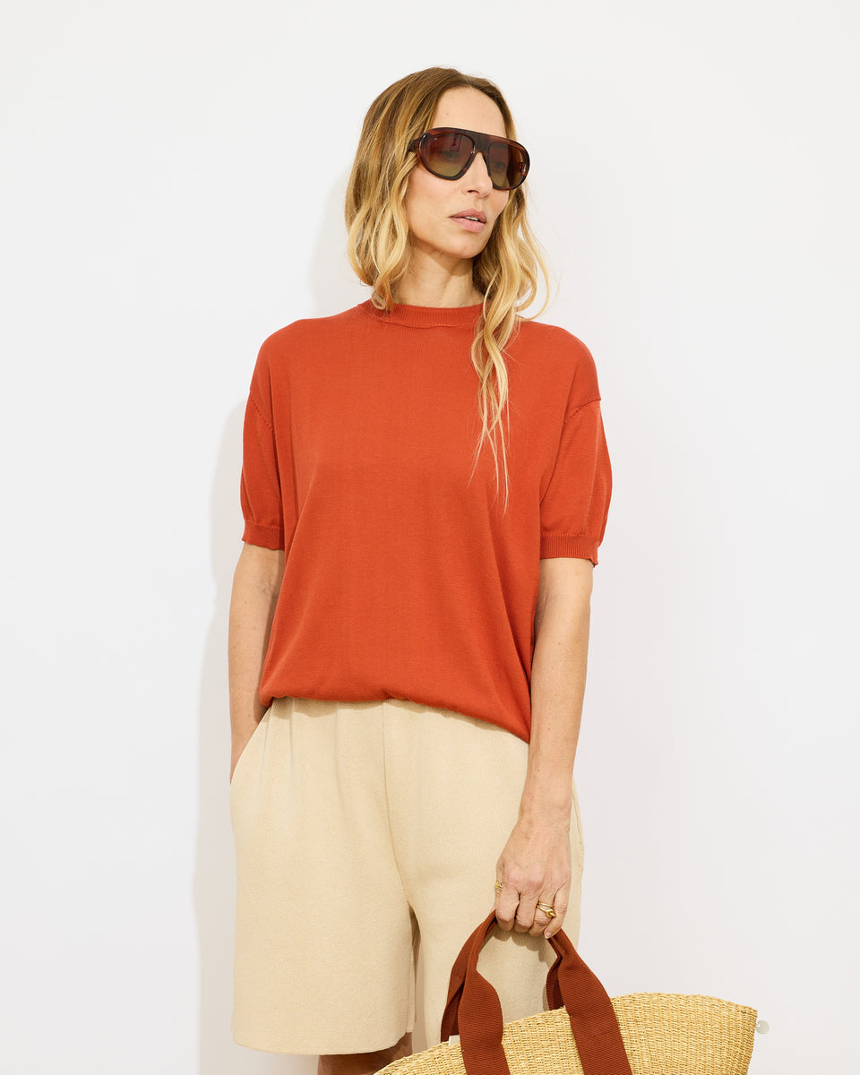 Albert - T-shirt droit en 100% coton - 1 - Alexandra Golovanoff