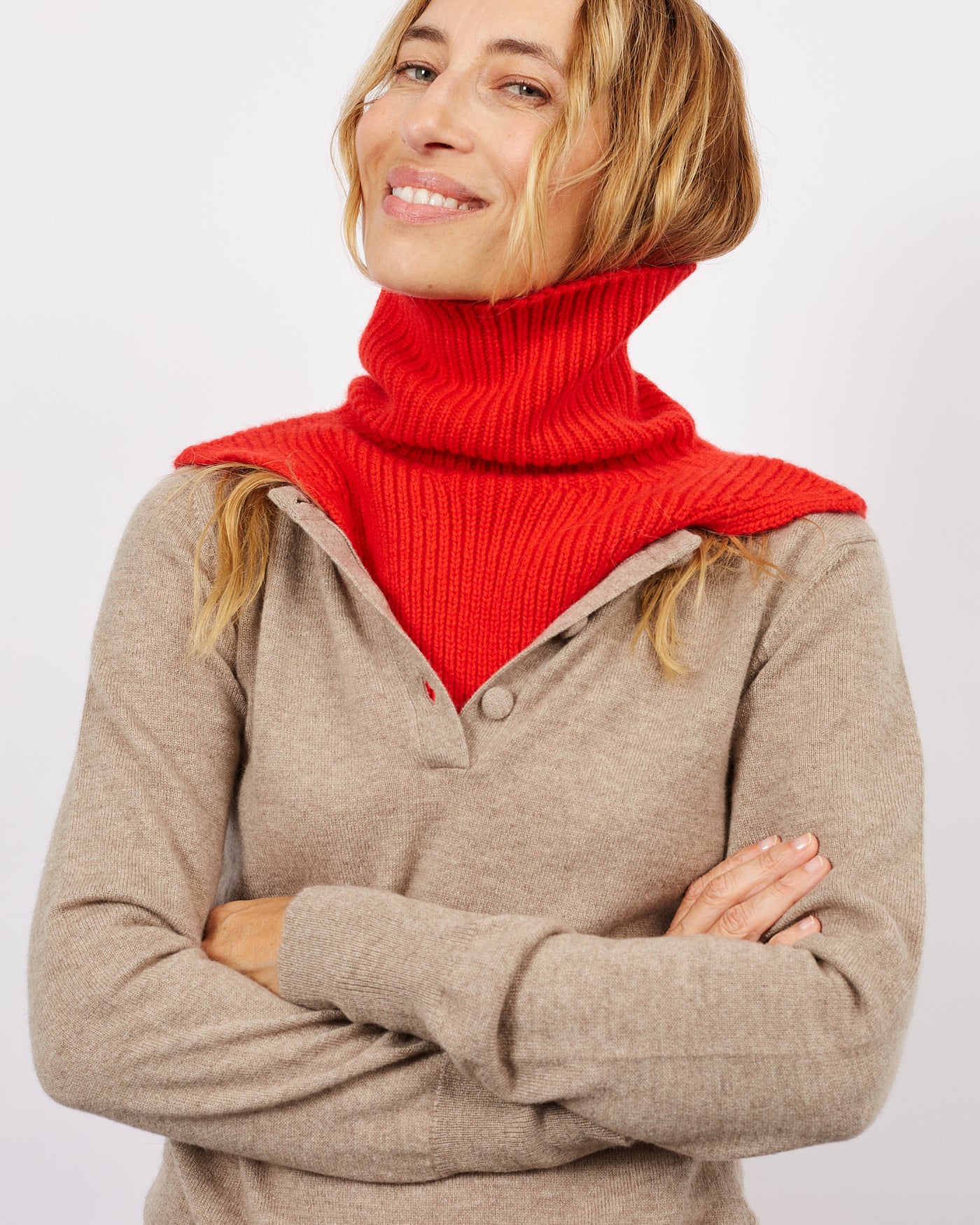 Plastron poppy 15