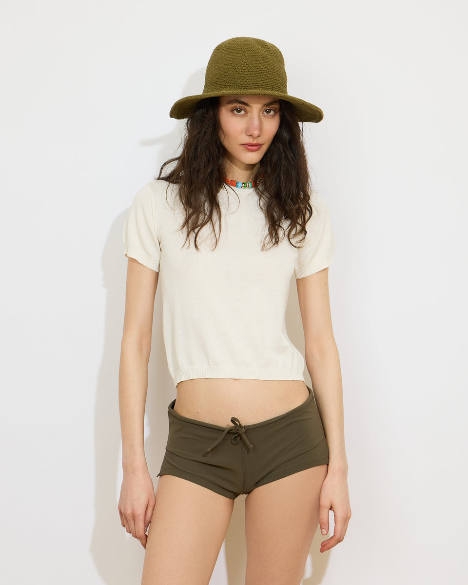 Mini - T-shirt droit en 100% coton - 1 - Alexandra Golovanoff