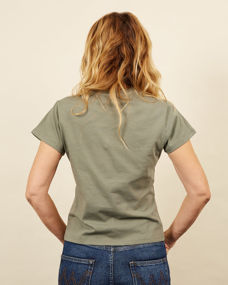 T-shirt César kaki 15 - 2 - Alexandra Golovanoff