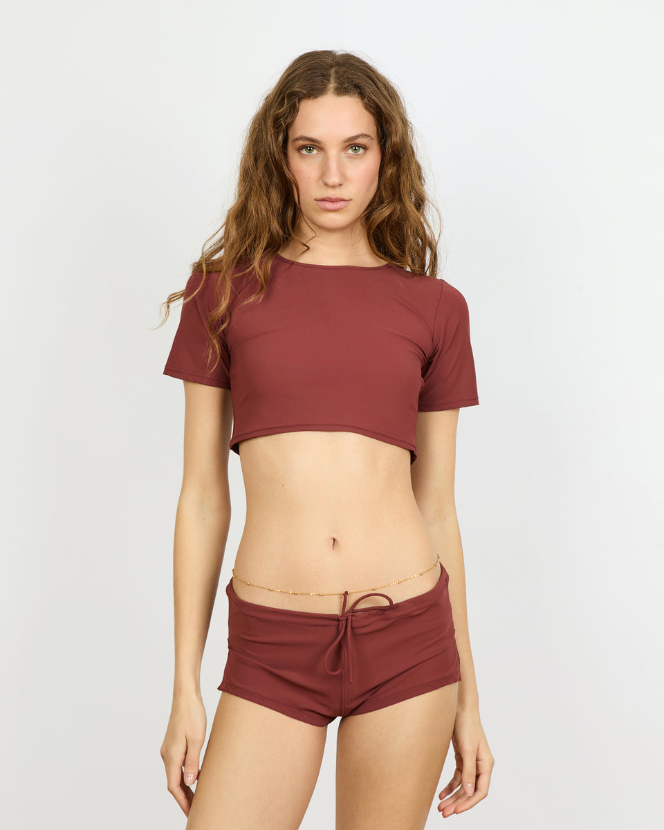 Tortuga - Maillot de bain 2 pièces shorty et crop top - 1 - Alexandra Golovanoff