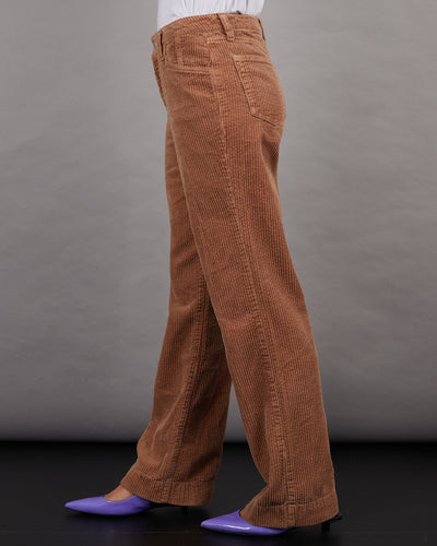 Pantalon France velours camel 15