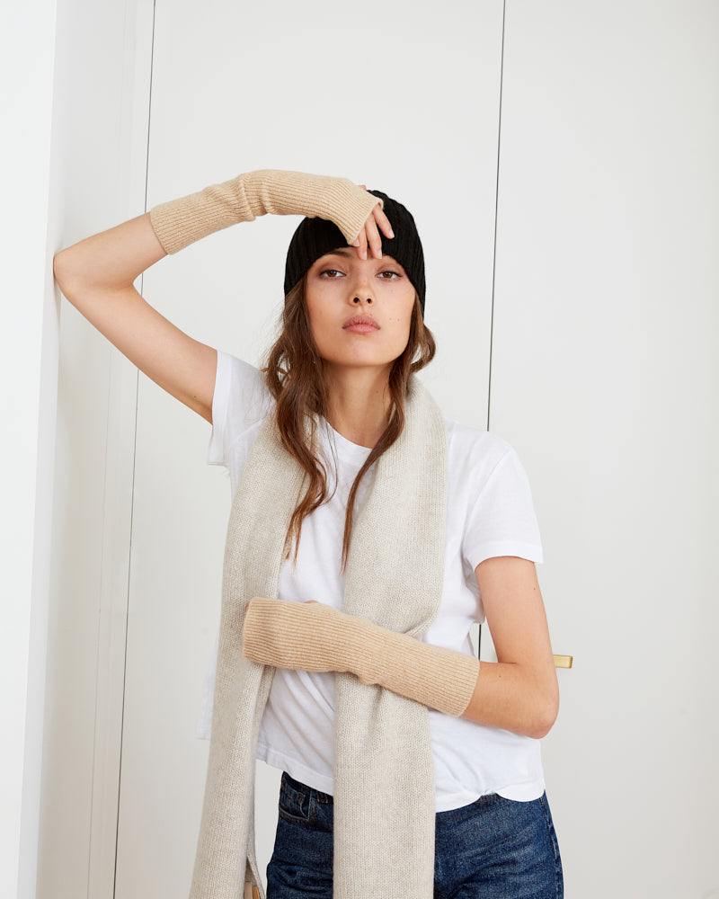Mitaines beige 13