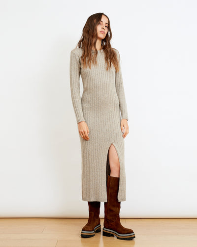 robe Maxi beige 13