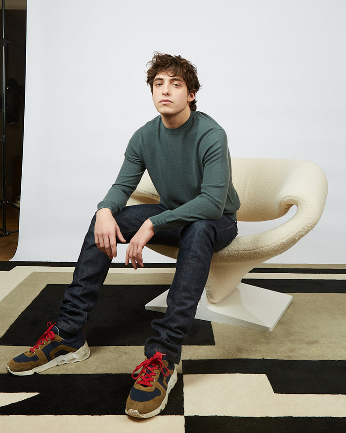 alexandra golovanoff Virgile Man Light vert gris 14