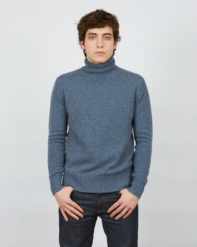 col roulé Pierre denim