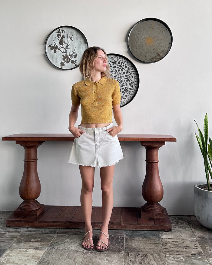 alexandra golovanoff Paulo Party or jaune 14