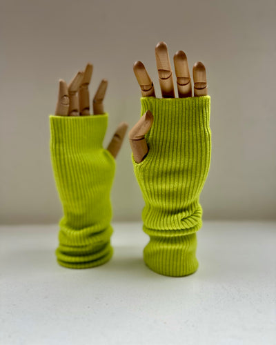 Mitaines jaune fluo