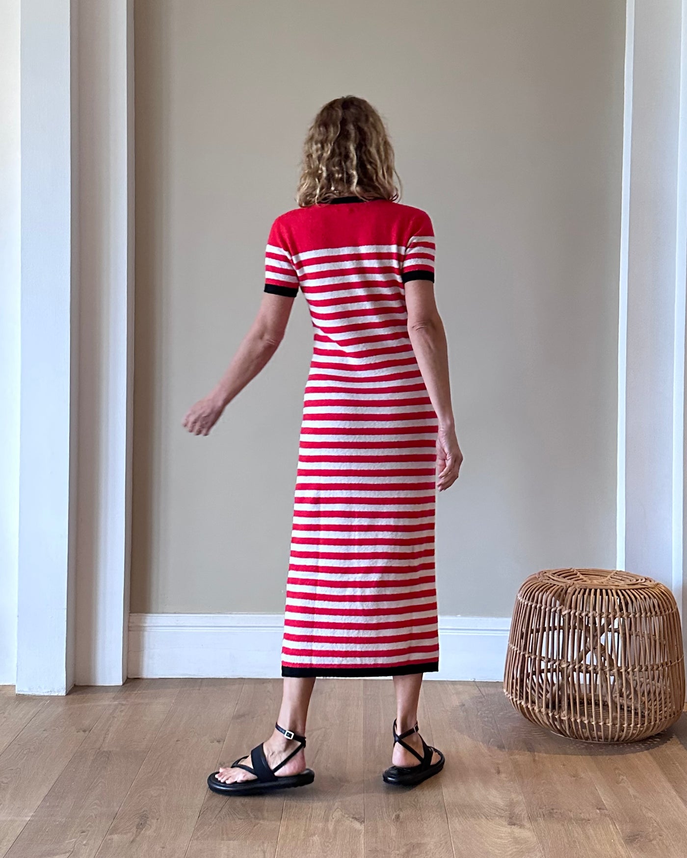 robe Maxi stripes tulipe 14