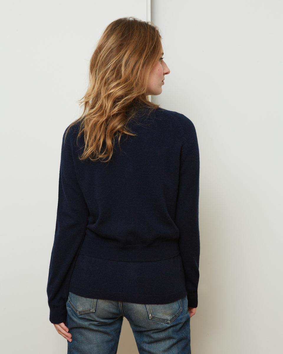 Cardigan Mila Light navy 16 - 2 - Alexandra Golovanoff