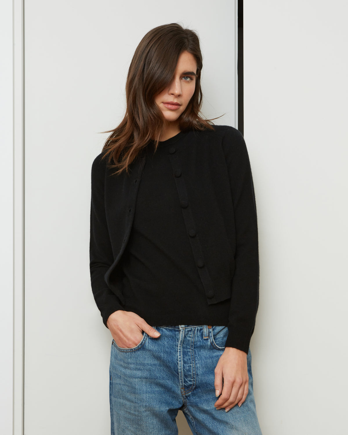 cardigan Mila light black 14
