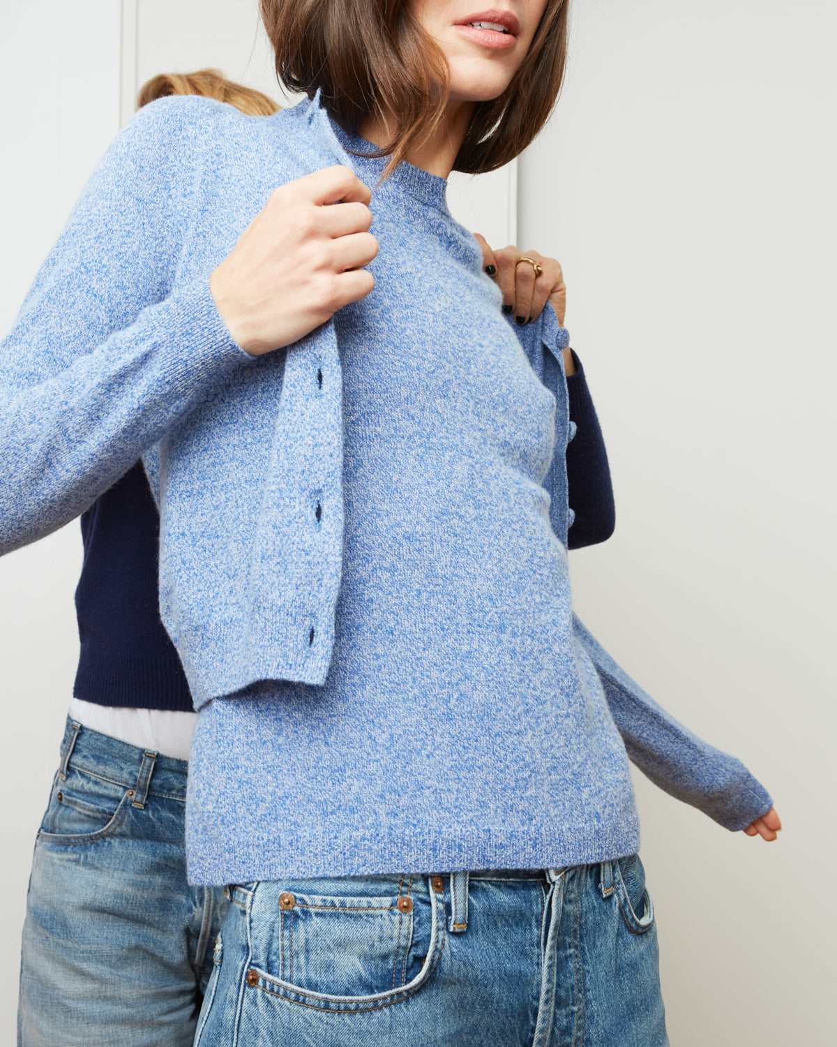 Cardigan Mila Light vintage blue 16 - 3 - Alexandra Golovanoff
