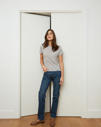 Jean - t-shirt modal cachemire - 1 - Alexandra Golovanoff