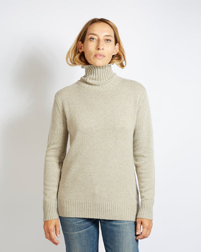 Col roulé turtleneck cachemire sweater jumper cashmere