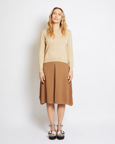 pull Françoise beige