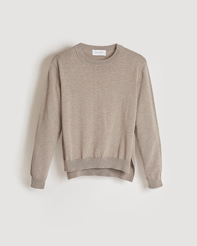 organic cotton sweater francoise grege