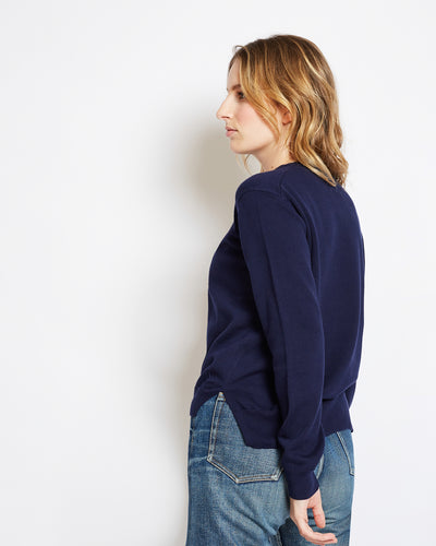 pull Françoise bleu nuit