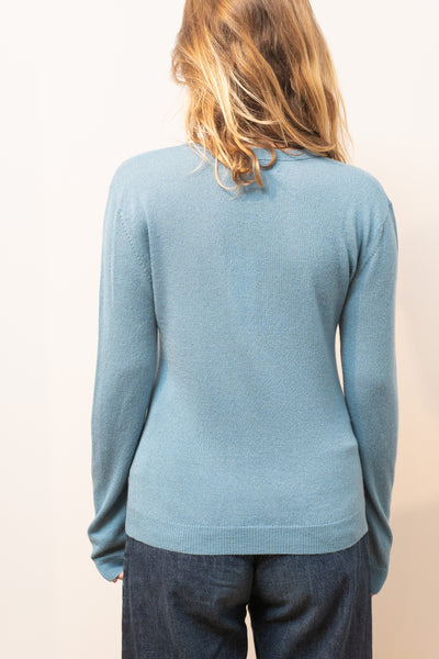 Pull cachemire soie silk cashmere sweater jumper