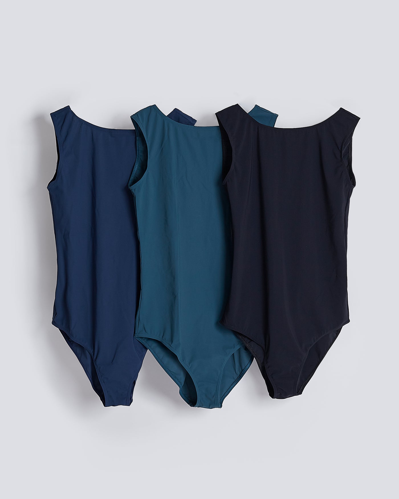 swimwear blue one piece