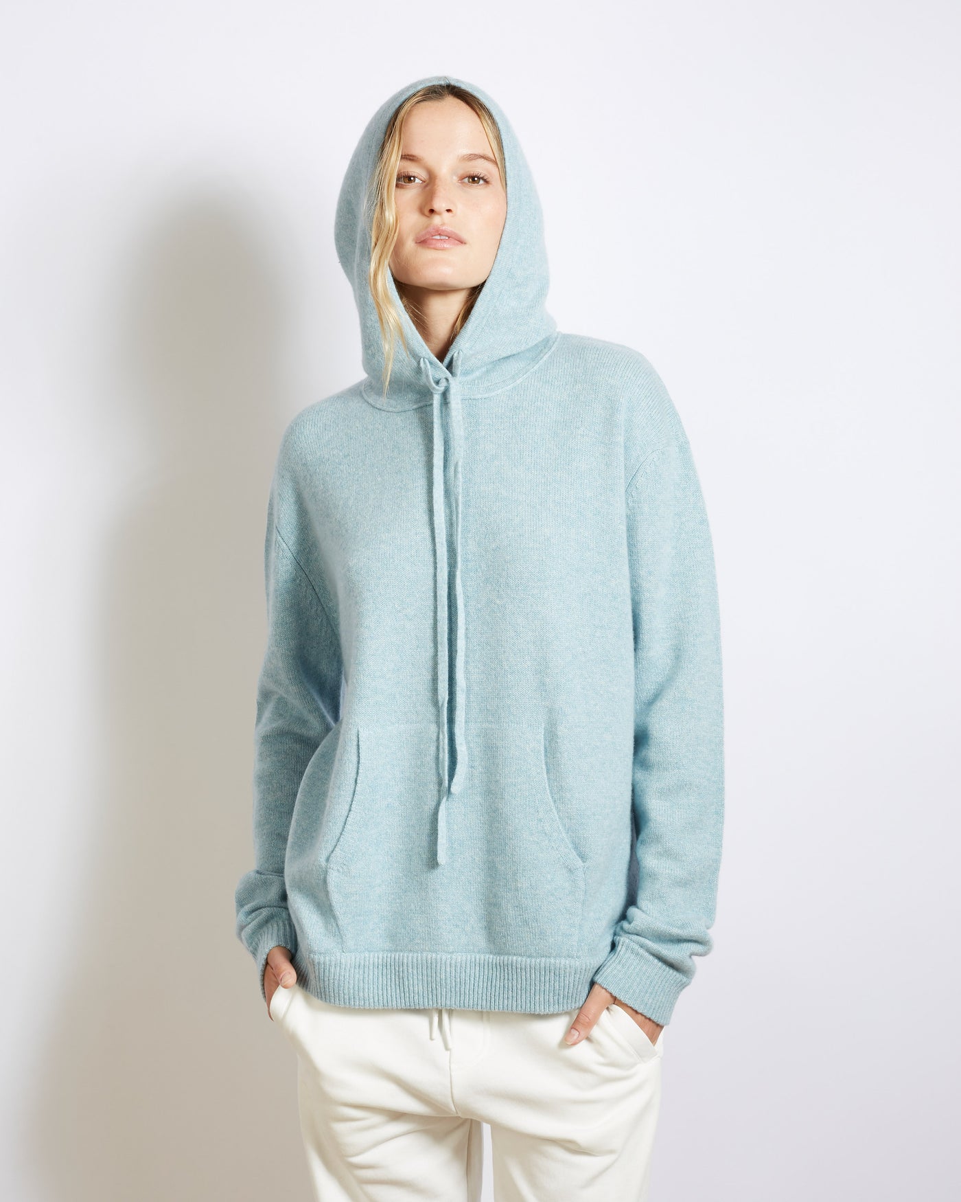 hoodie Ysag bleu ciel